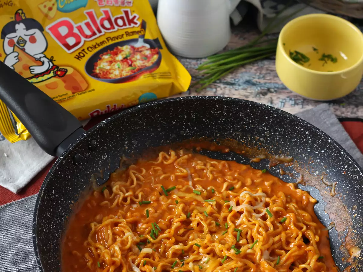 Hogyan kell főzni a Cheese Buldakot? Gyors és egyszerű recept! - fotó 7
