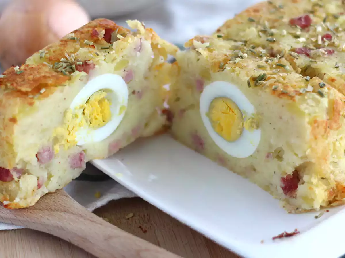 Húsvéti burgonya terrine - fotó 2