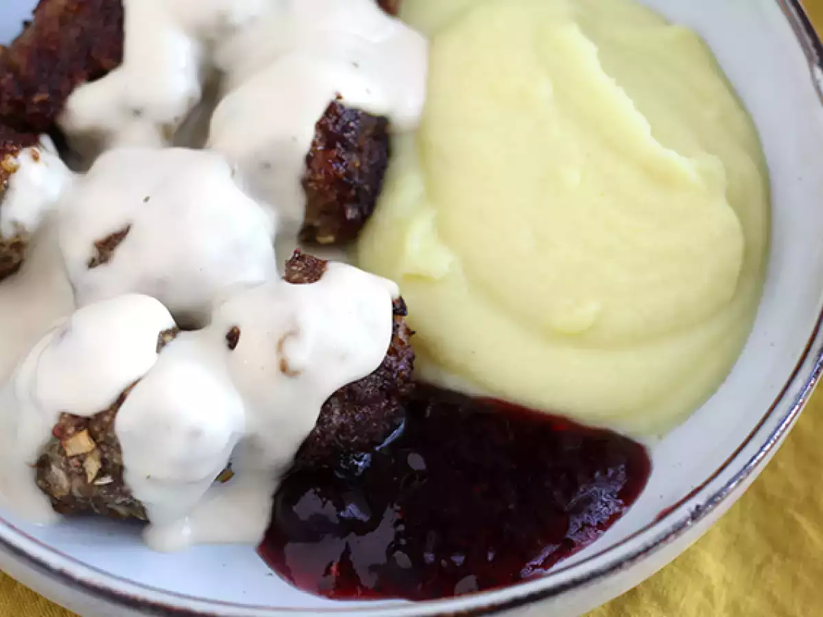 Ikea húsgombócok fehér mártással - fotó 2
