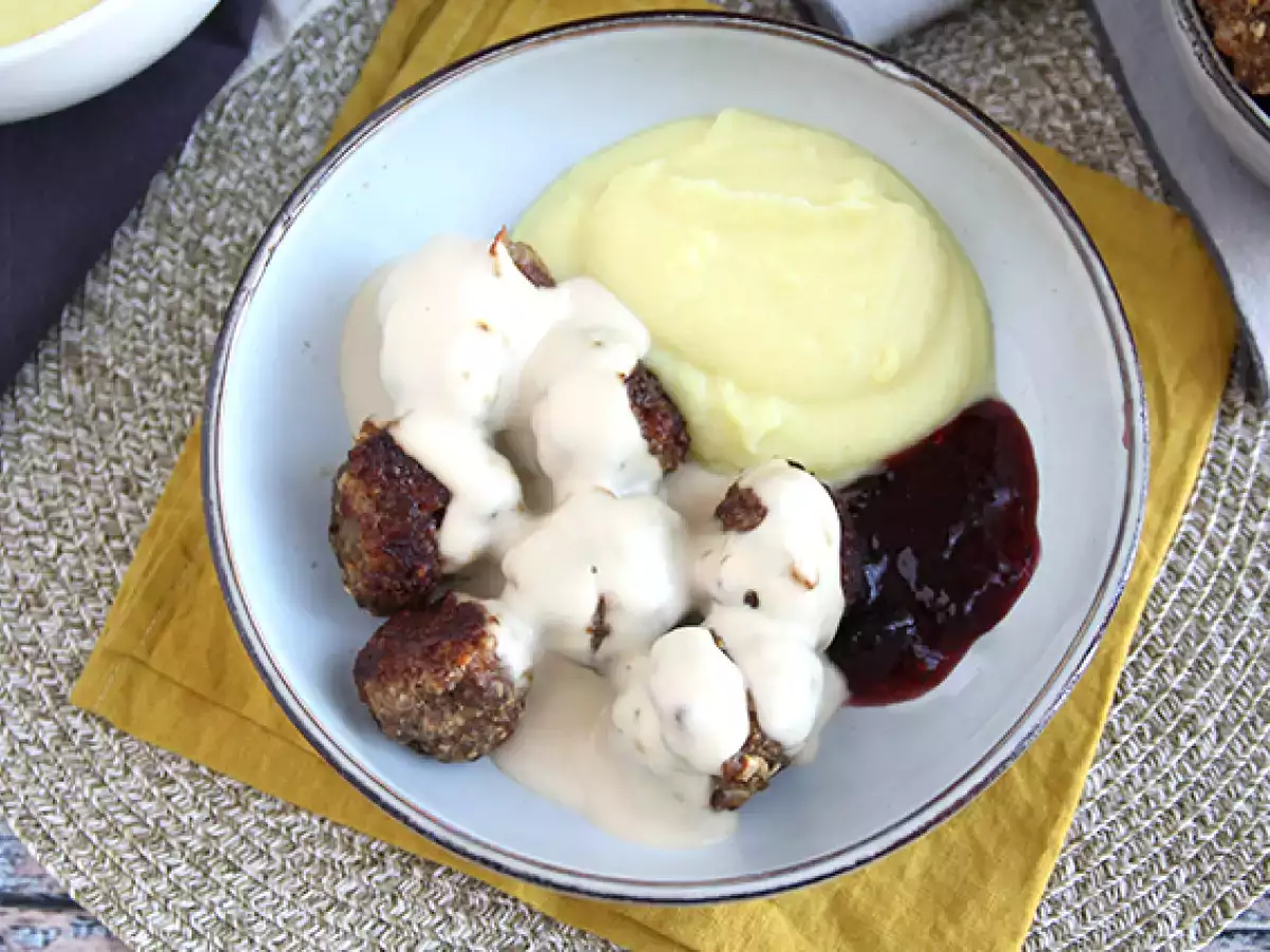 Ikea húsgombócok fehér mártással - fotó 3