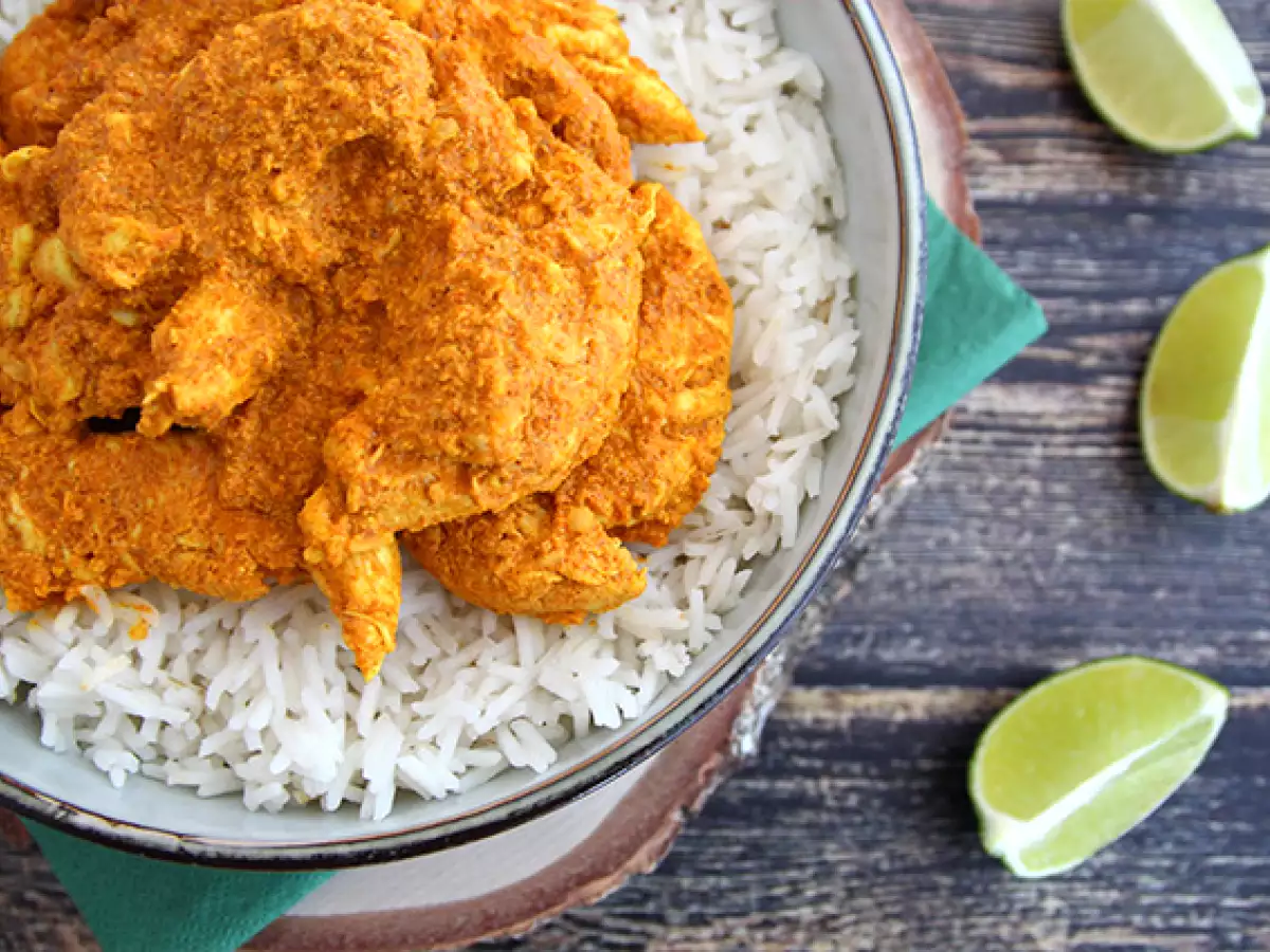 Indiai tandoori csirke - fotó 2
