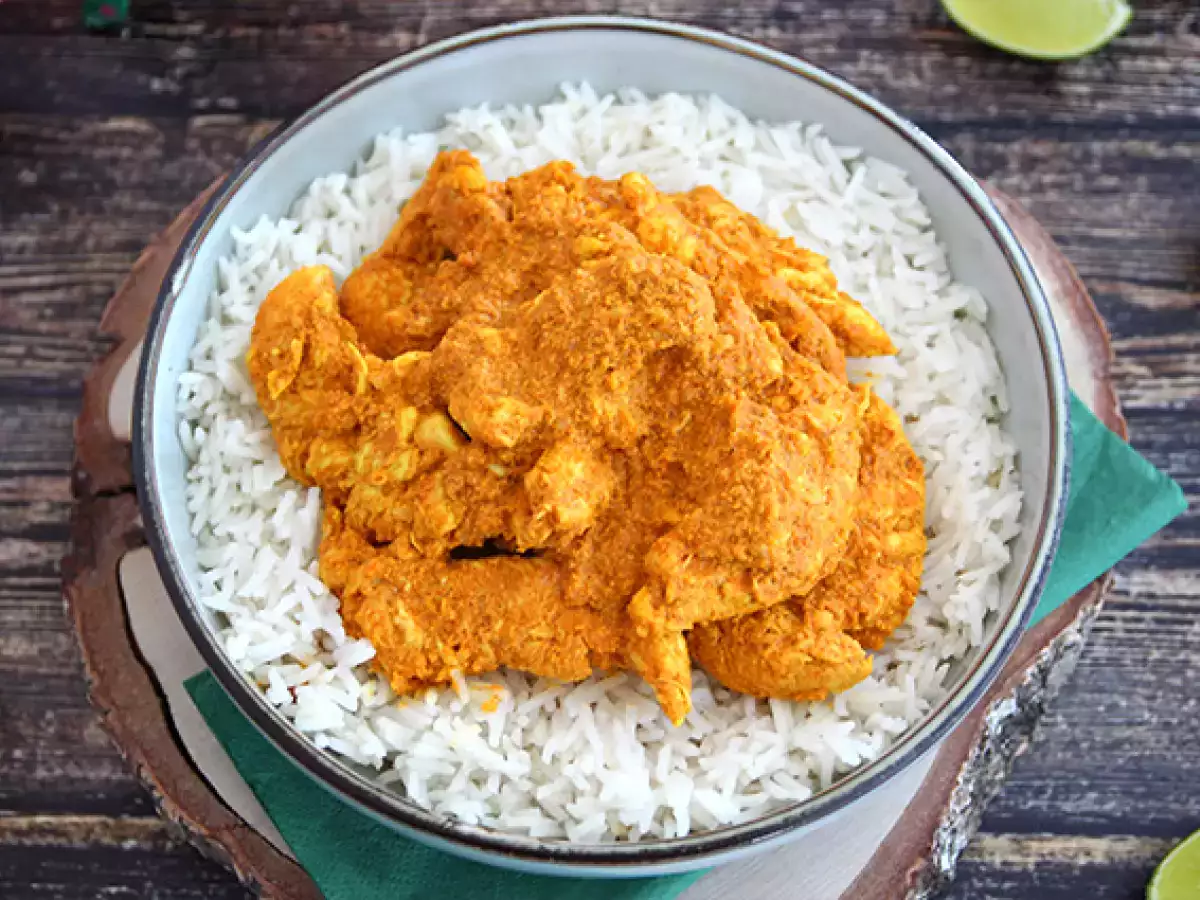 Indiai tandoori csirke - fotó 3