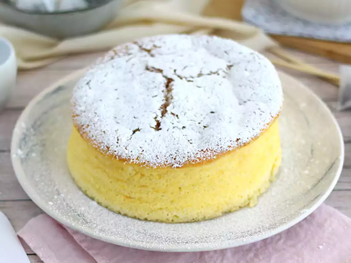 Japán sajttorta (könnyű és légies) - fotó 2