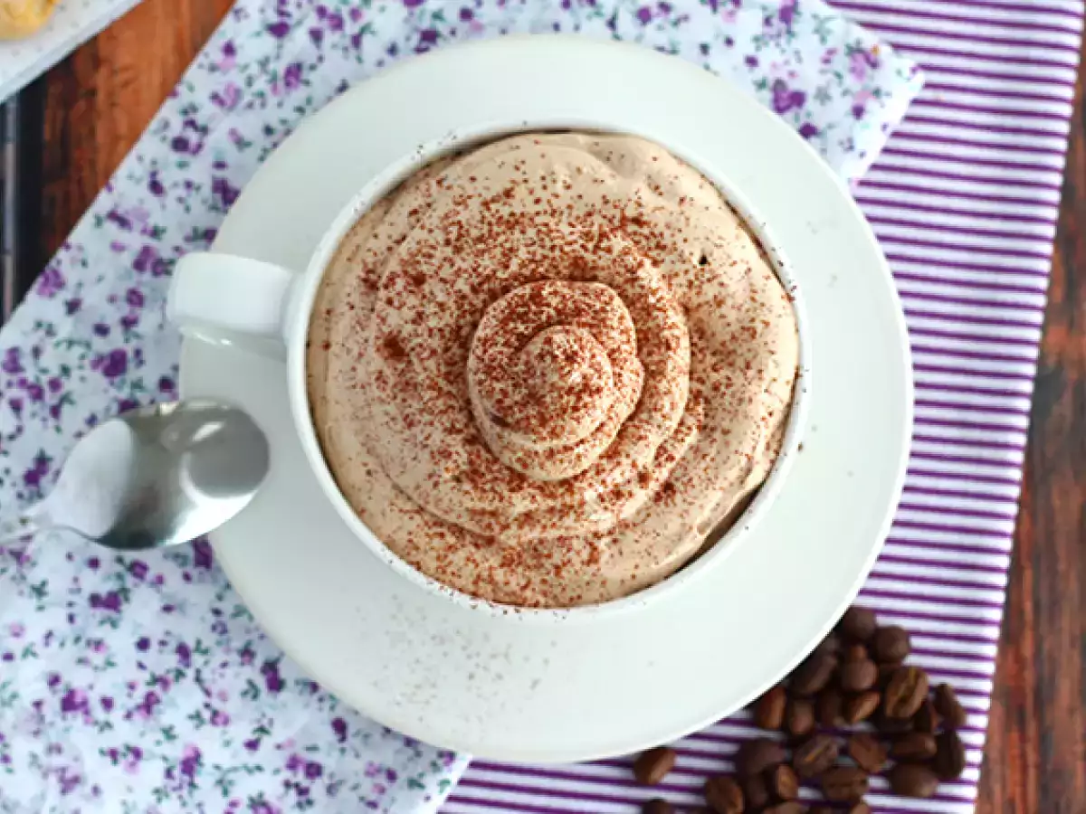 Jeges cappuccino, egy finom kávés desszert - fotó 2