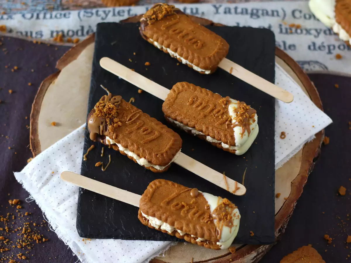 Jeges szendvicsek speculoos-szal - fotó 2