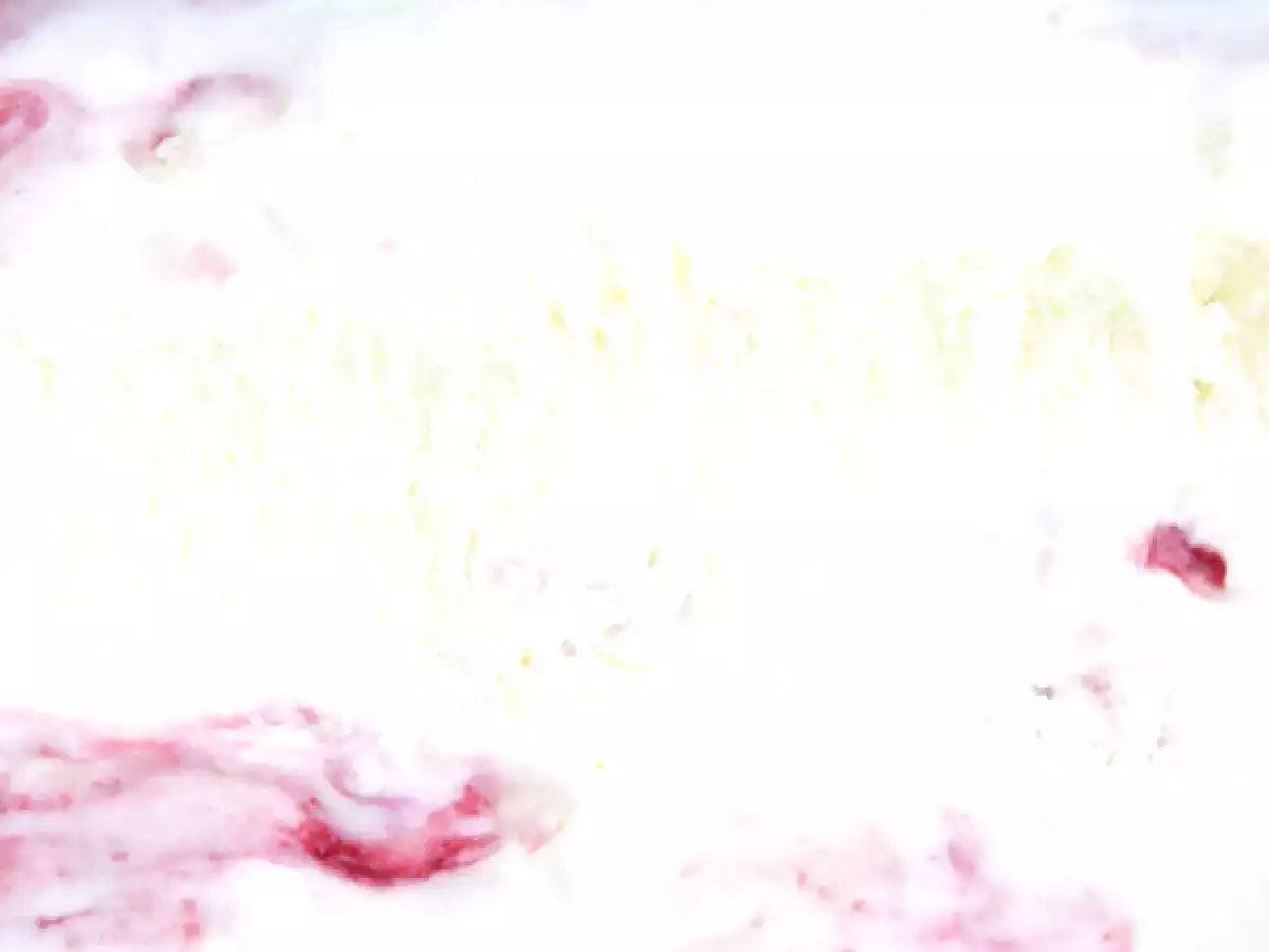 Joghurt és málna fagylalt - fotó 3