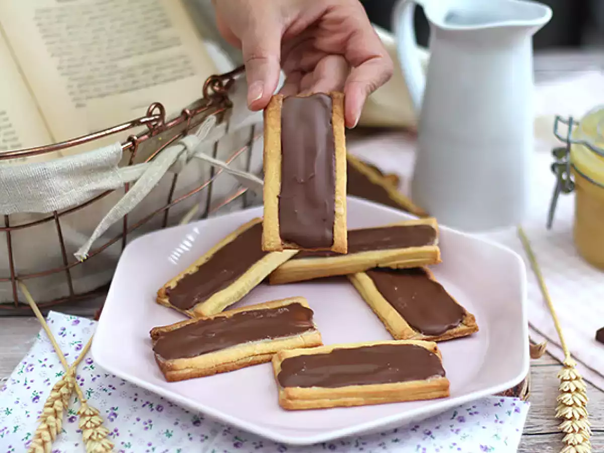 Karamellás és tejcsokoládés twix kekszek - fotó 3