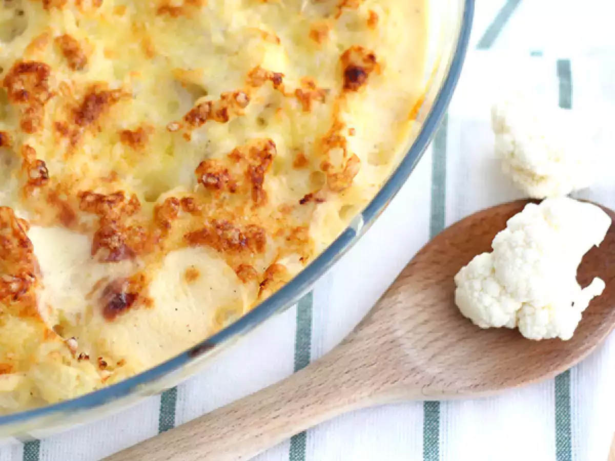 Karfiol gratin - fotó 3