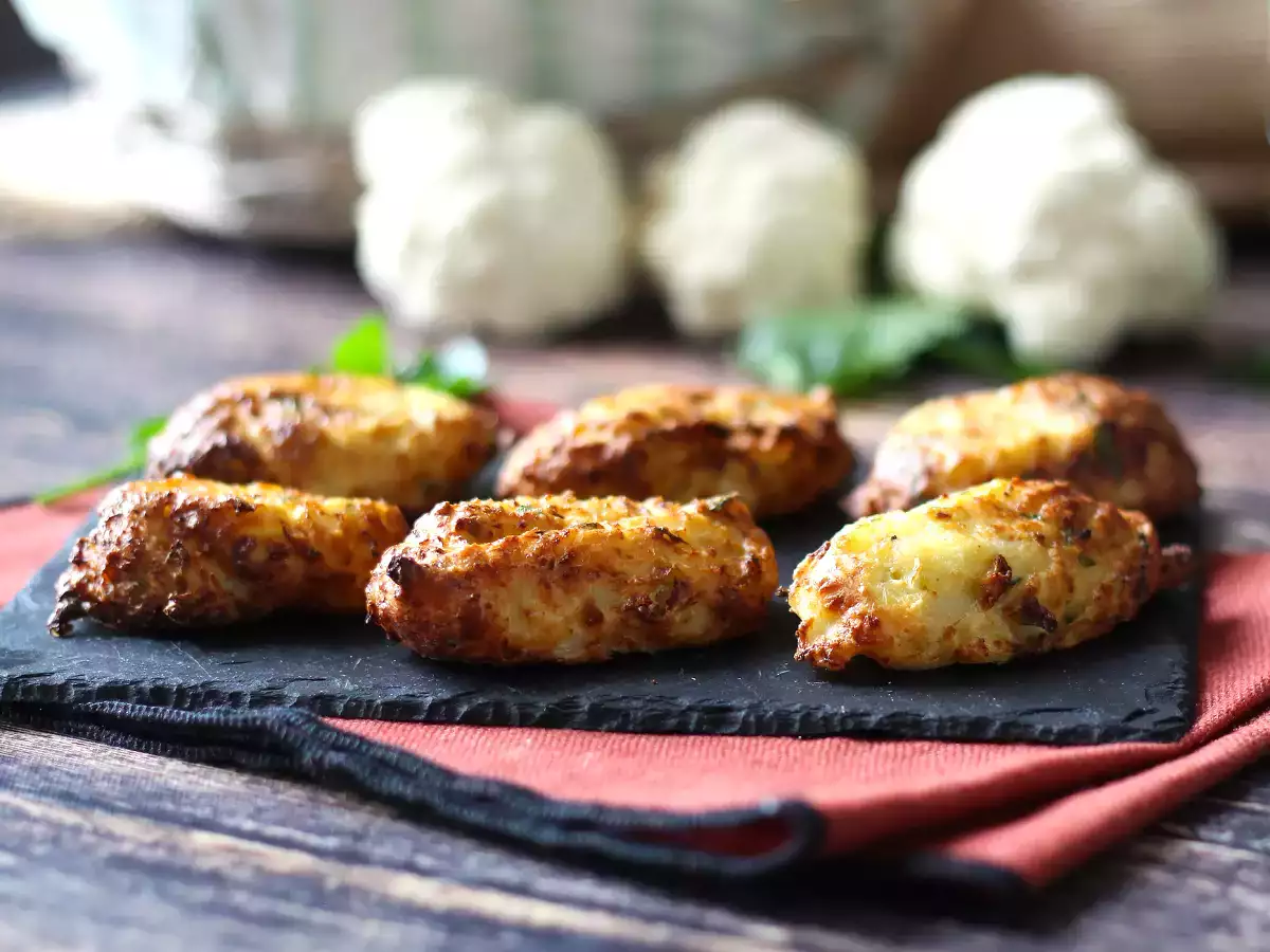Karfiolos húsgombócok légsütőben: a gazdaságos és vegetáriánus recept