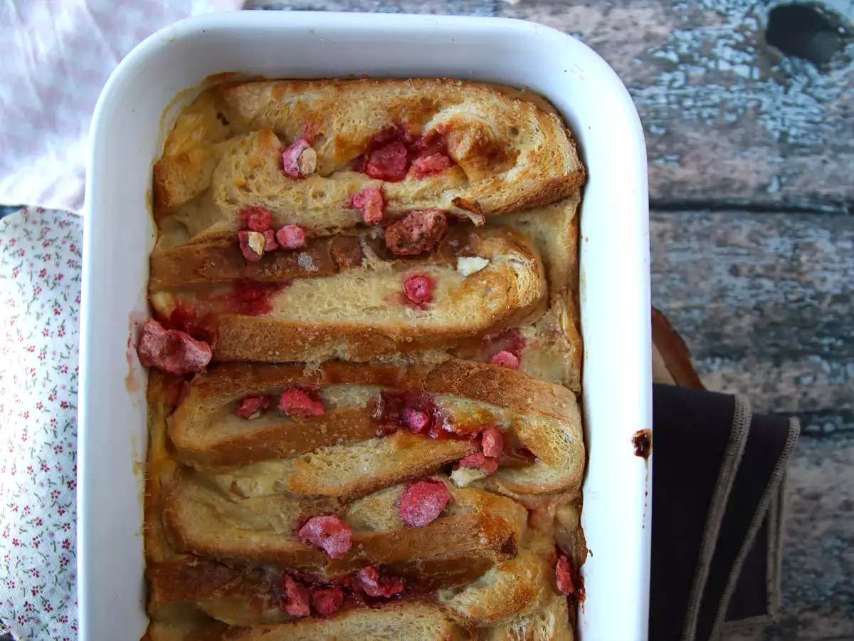 Kemencében sült bundáskenyér rózsaszín pralinéval, egy ultra-gourmet recept - fotó 4