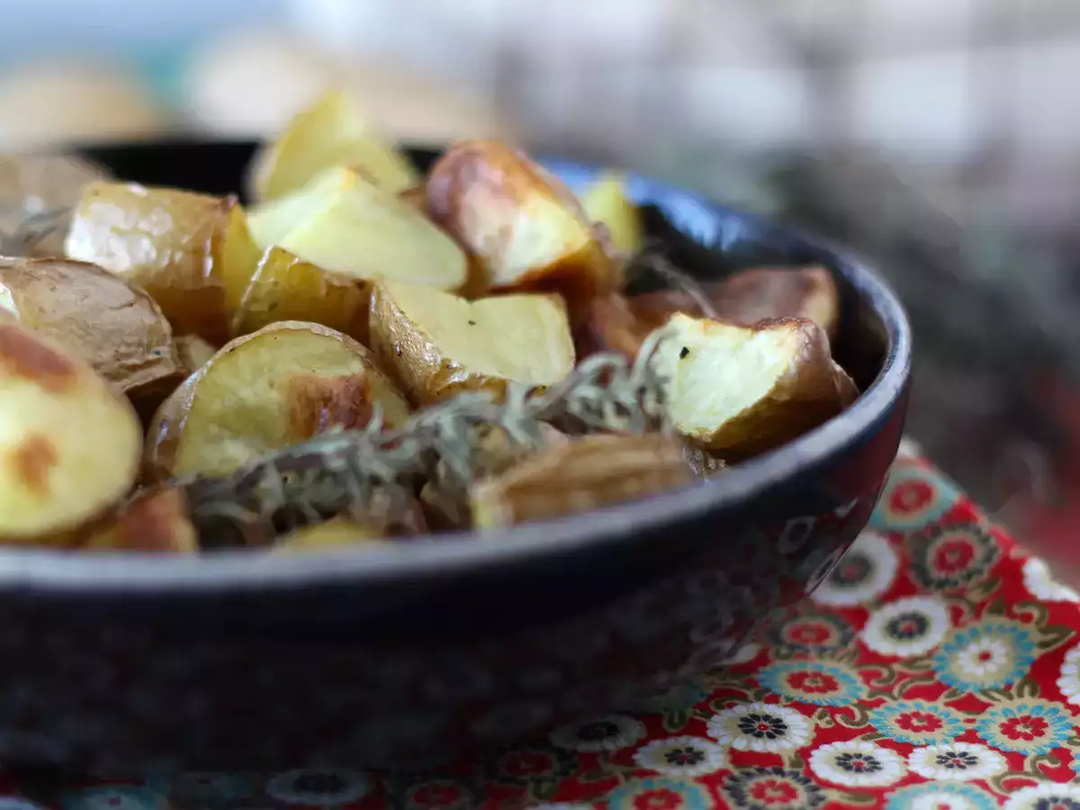 Kemencében sült burgonya, a klasszikus és egyszerű recept - fotó 3