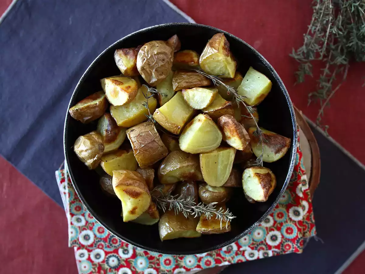 Kemencében sült burgonya, a klasszikus és egyszerű recept - fotó 5