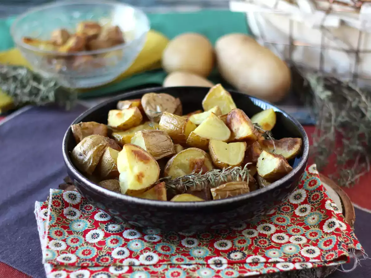 Kemencében sült burgonya, a klasszikus és egyszerű recept - fotó 6