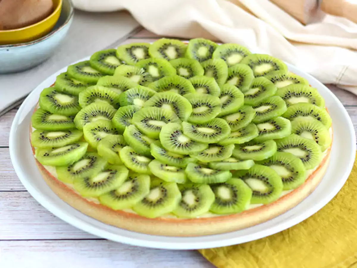 Kiwi torta (gyors és egyszerű) - fotó 2