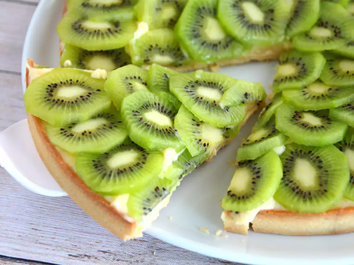 Kiwi torta (gyors és egyszerű) - fotó 3