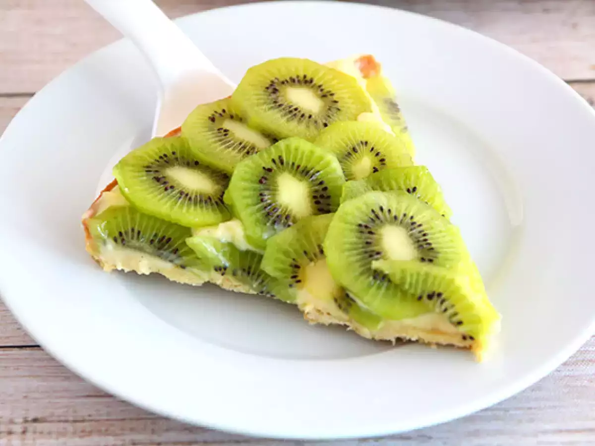 Kiwi torta (gyors és egyszerű) - fotó 4