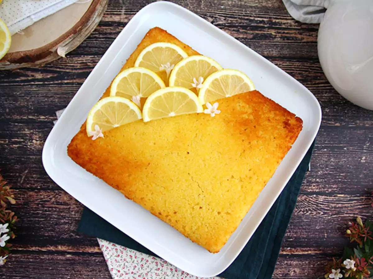 Könnyű citromos torta - fotó 2
