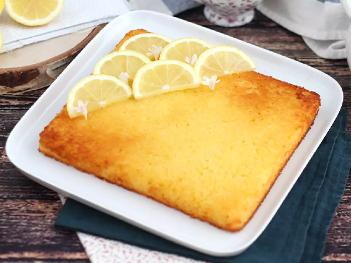 Könnyű citromos torta - fotó 4