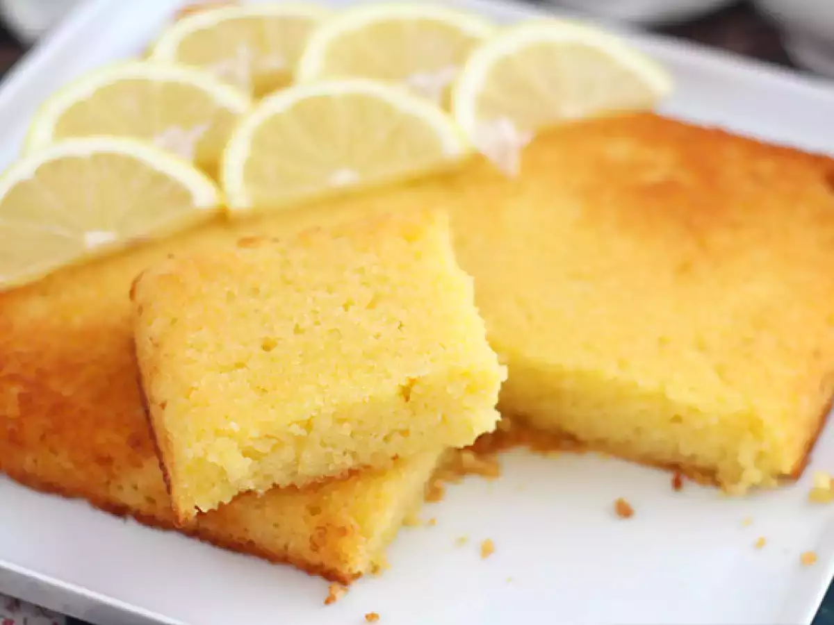 Könnyű citromos torta - fotó 5