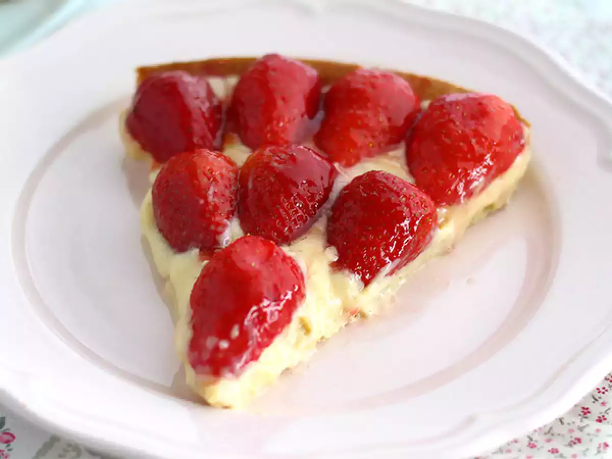 Könnyű epres torta - fotó 2