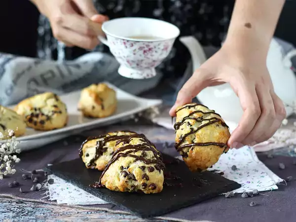 Recept Könnyű, habos csokoládés pogácsa