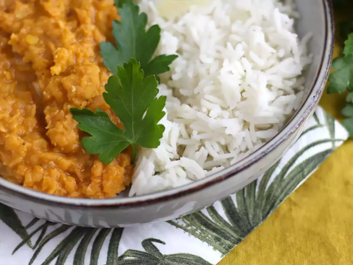 Könnyű korall lencse dahl - fotó 5