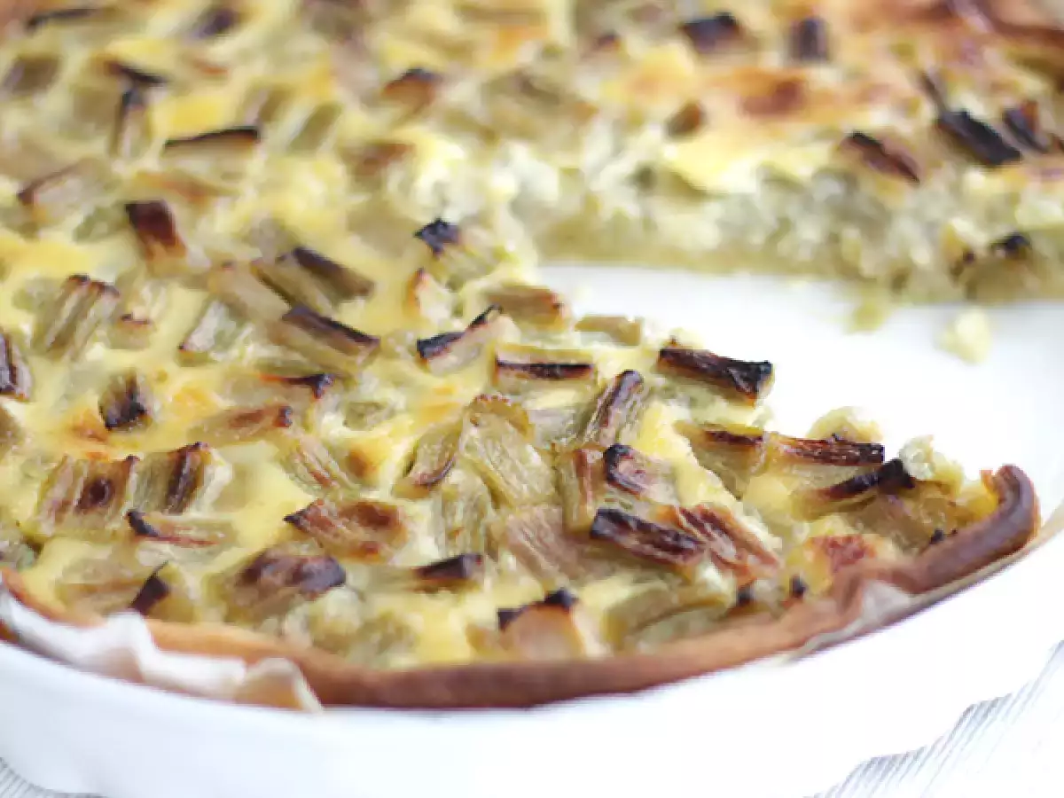 Könnyű rebarbara torta - fotó 2