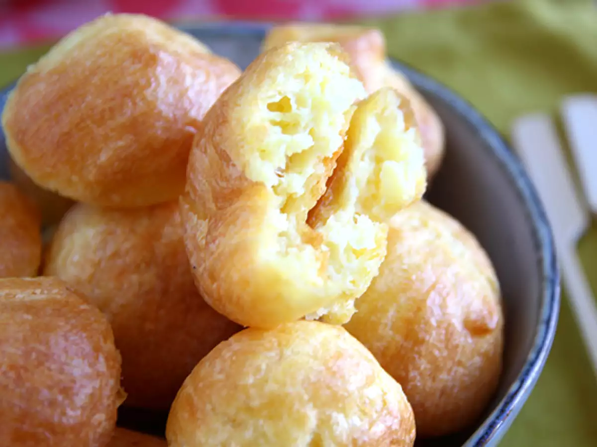 Könnyű sajtos gougères - fotó 2