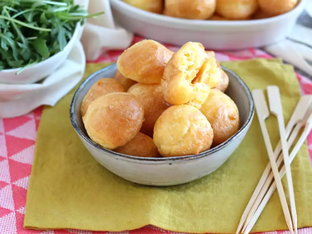 Könnyű sajtos gougères - fotó 4