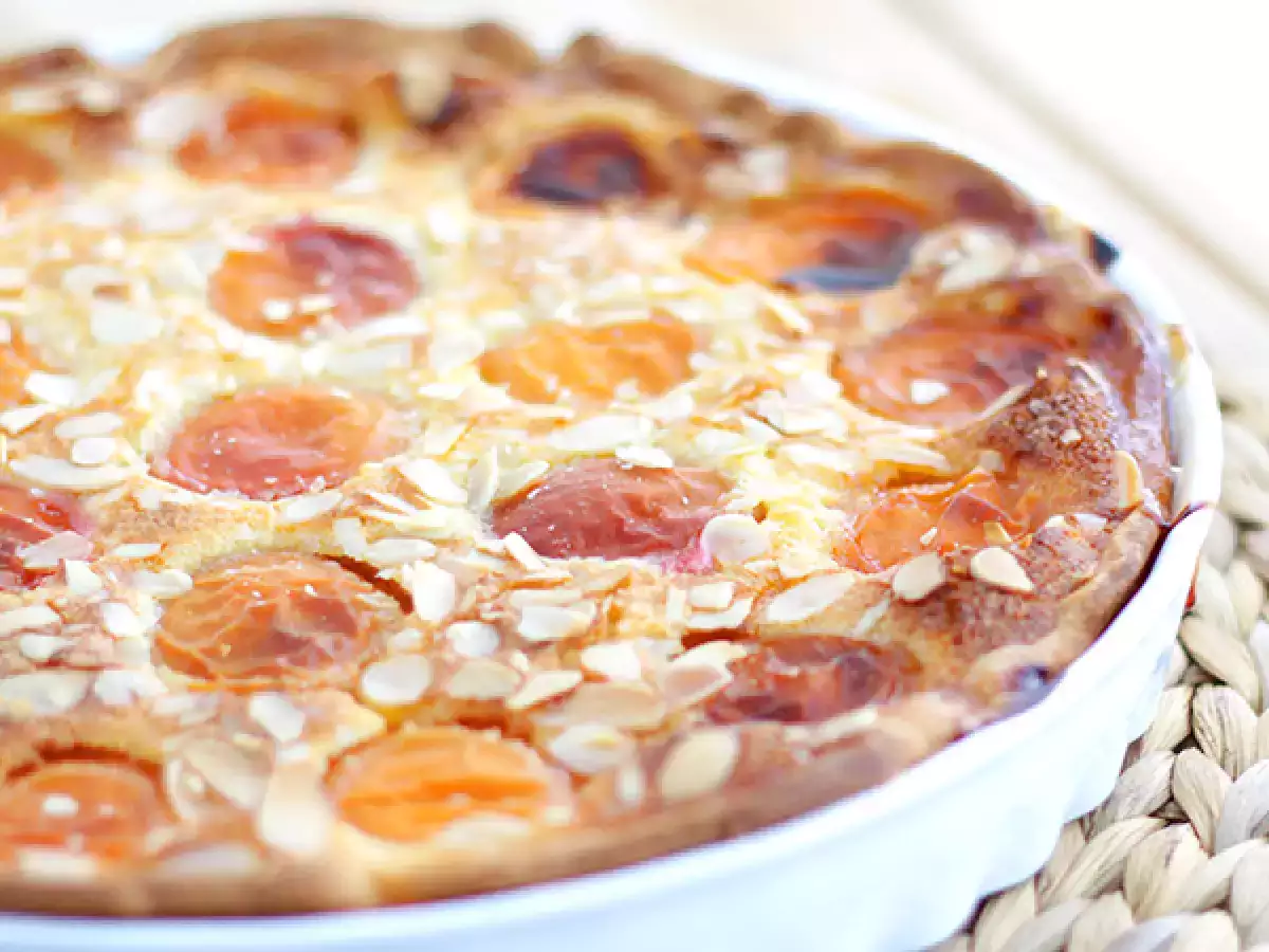 Könnyű sárgabarackos torta - fotó 2