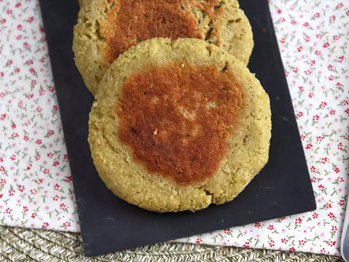 Könnyű tofu pogácsa vegetáriánus ételekhez - fotó 3