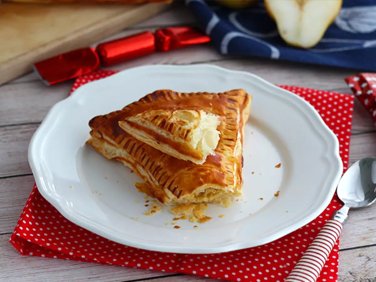 Körtefrangipane egyéni adagokban - fotó 2