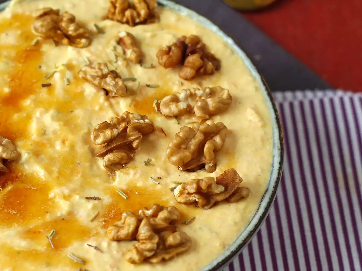 Krémes sütőtök és feta pástétom egy kis mézzel - fotó 2