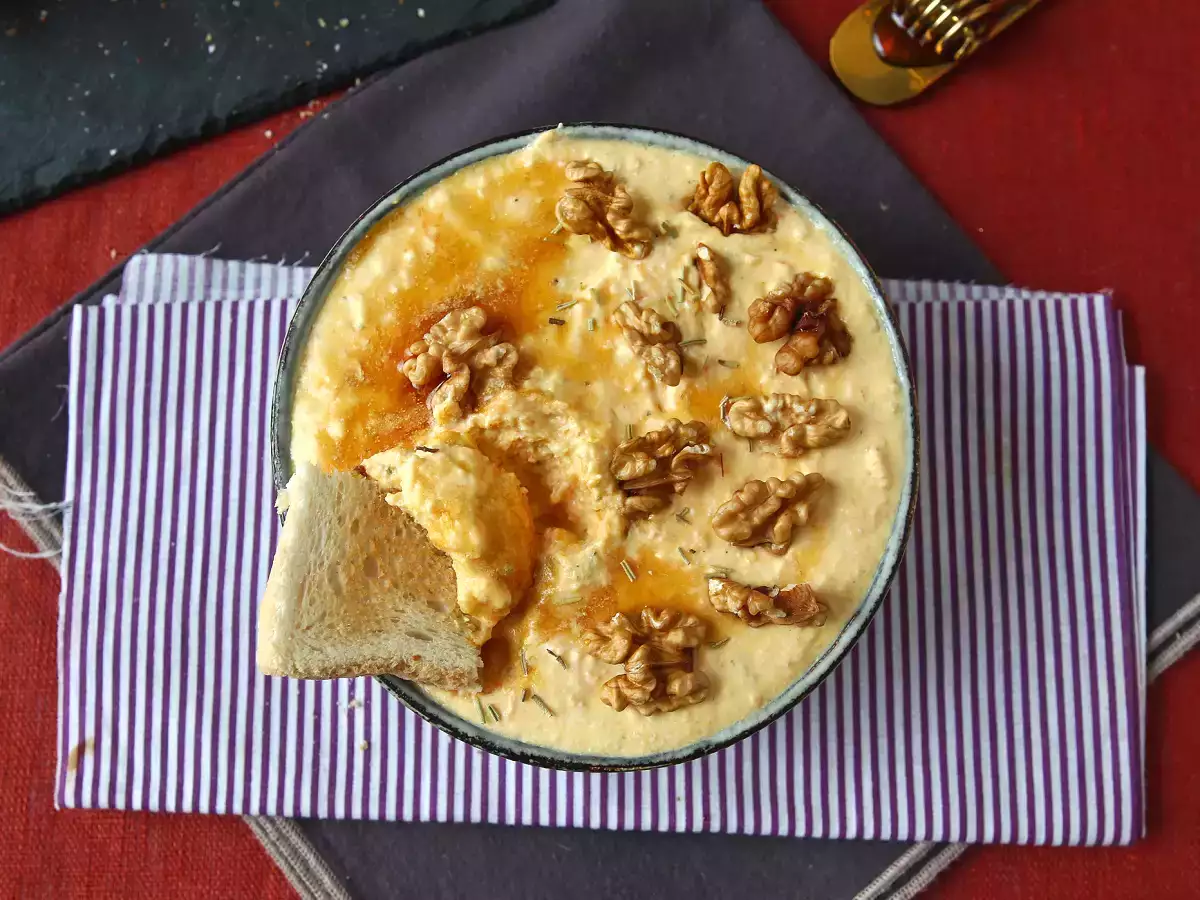 Krémes sütőtök és feta pástétom egy kis mézzel - fotó 4
