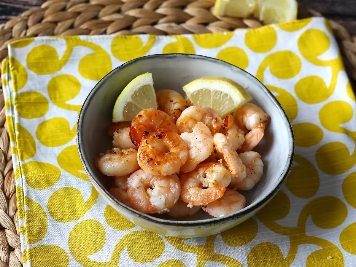 Légben sült garnélarák: könnyű és ízletes recept - fotó 3