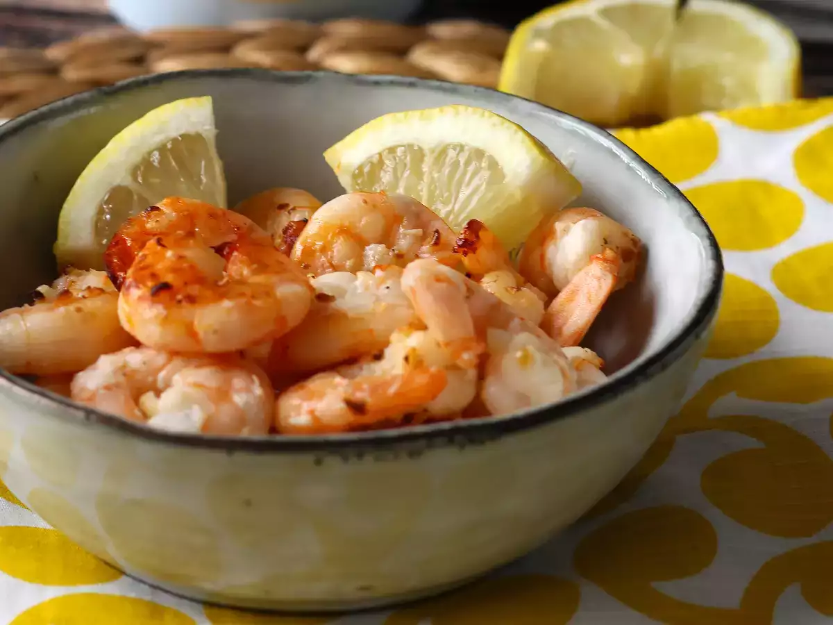 Légben sült garnélarák: könnyű és ízletes recept - fotó 4