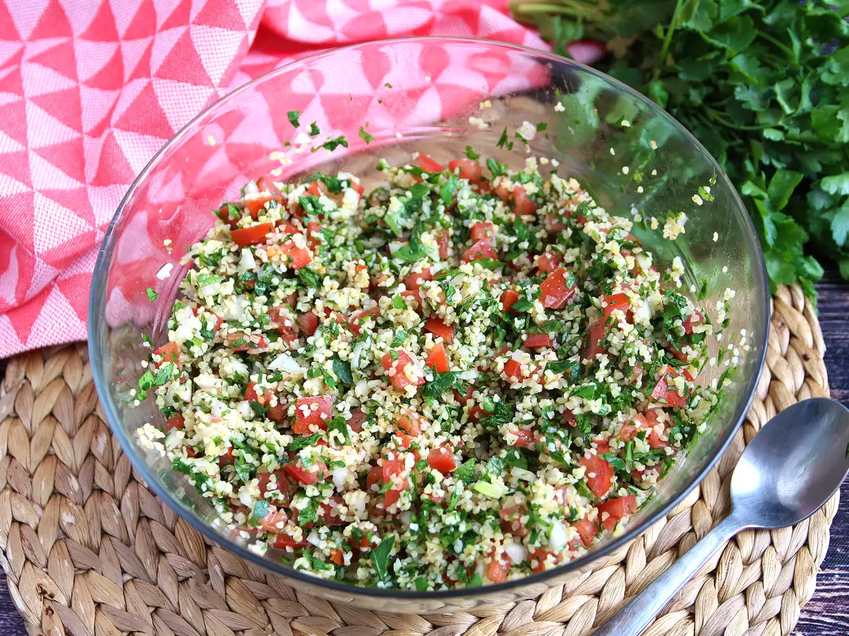 Libanoni tabbouleh, olyan illatos és friss, ahogy mi szeretjük - fotó 3