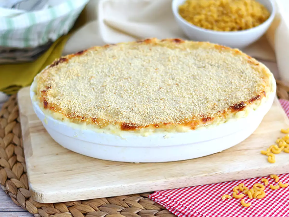Mac és sajt, az amerikai tésztás gratin - fotó 3