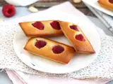 Málna Financiers, a könnyen elkészíthető részletes recept, fotó 1