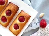 Málna Financiers, a könnyen elkészíthető részletes recept, fotó 3