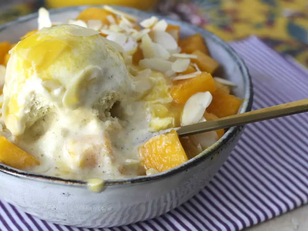 Mangó bingsu, a finom koreai desszert mangóval, amely világszerte népszerű - fotó 5