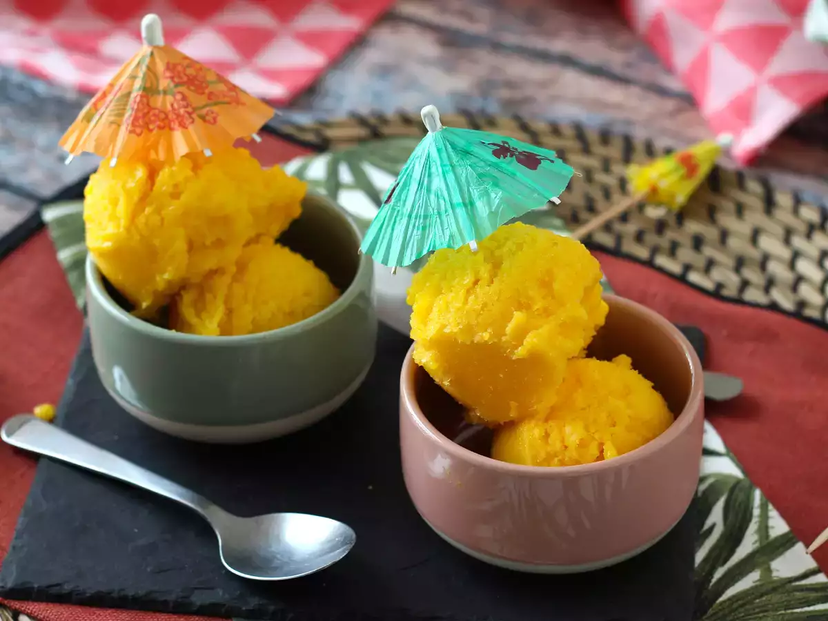 Mangó és lime sorbet mindössze 3 hozzávalóból, 5 perc alatt fogyasztható! - fotó 7