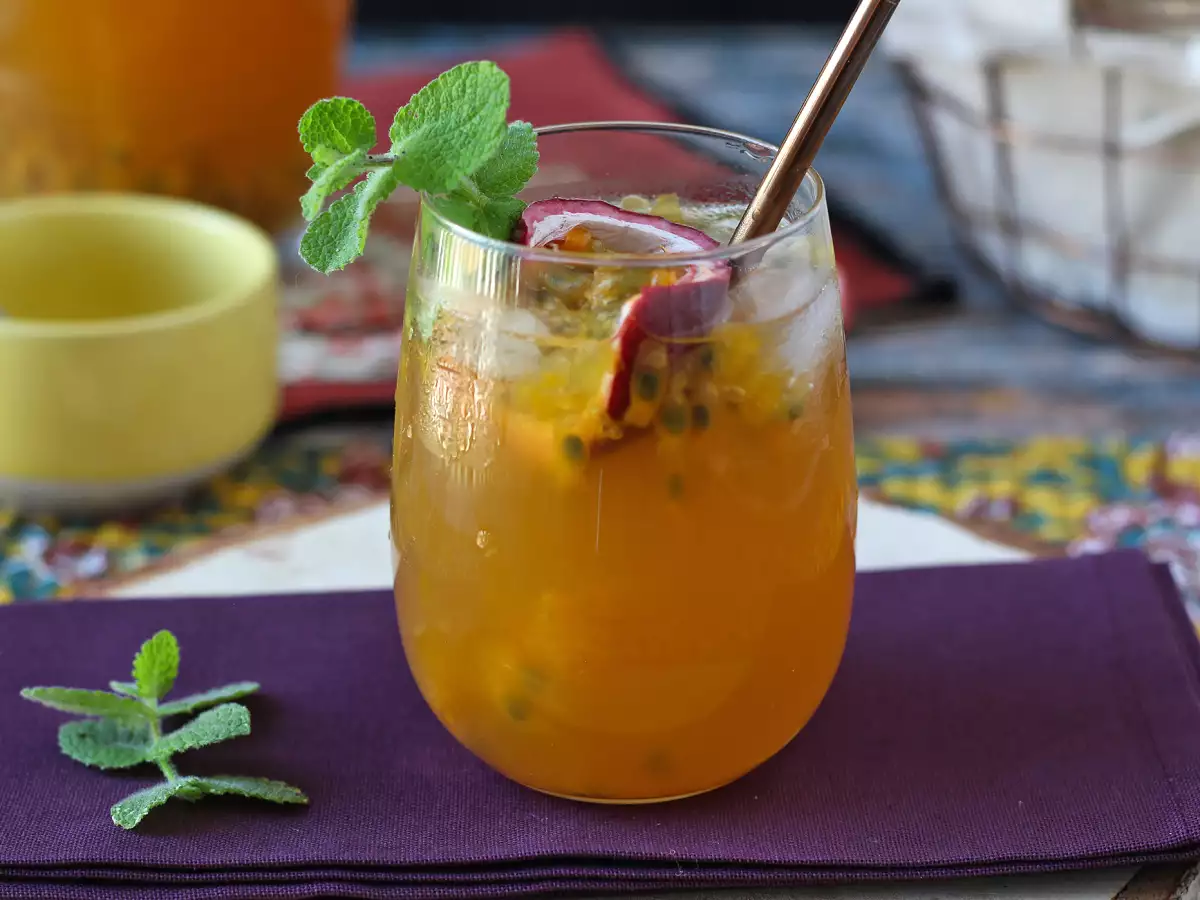 Maracuja jeges tea - fotó 3