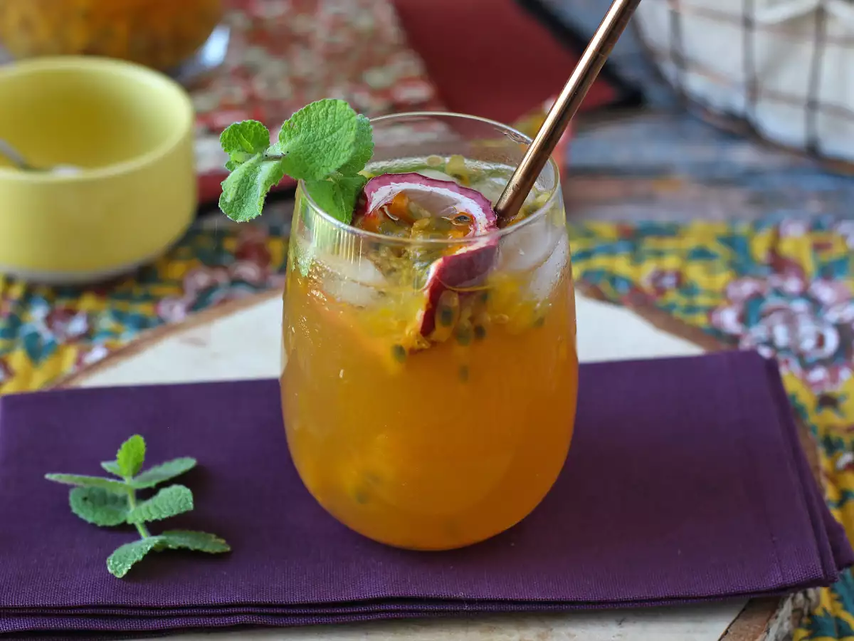 Maracuja jeges tea - fotó 5