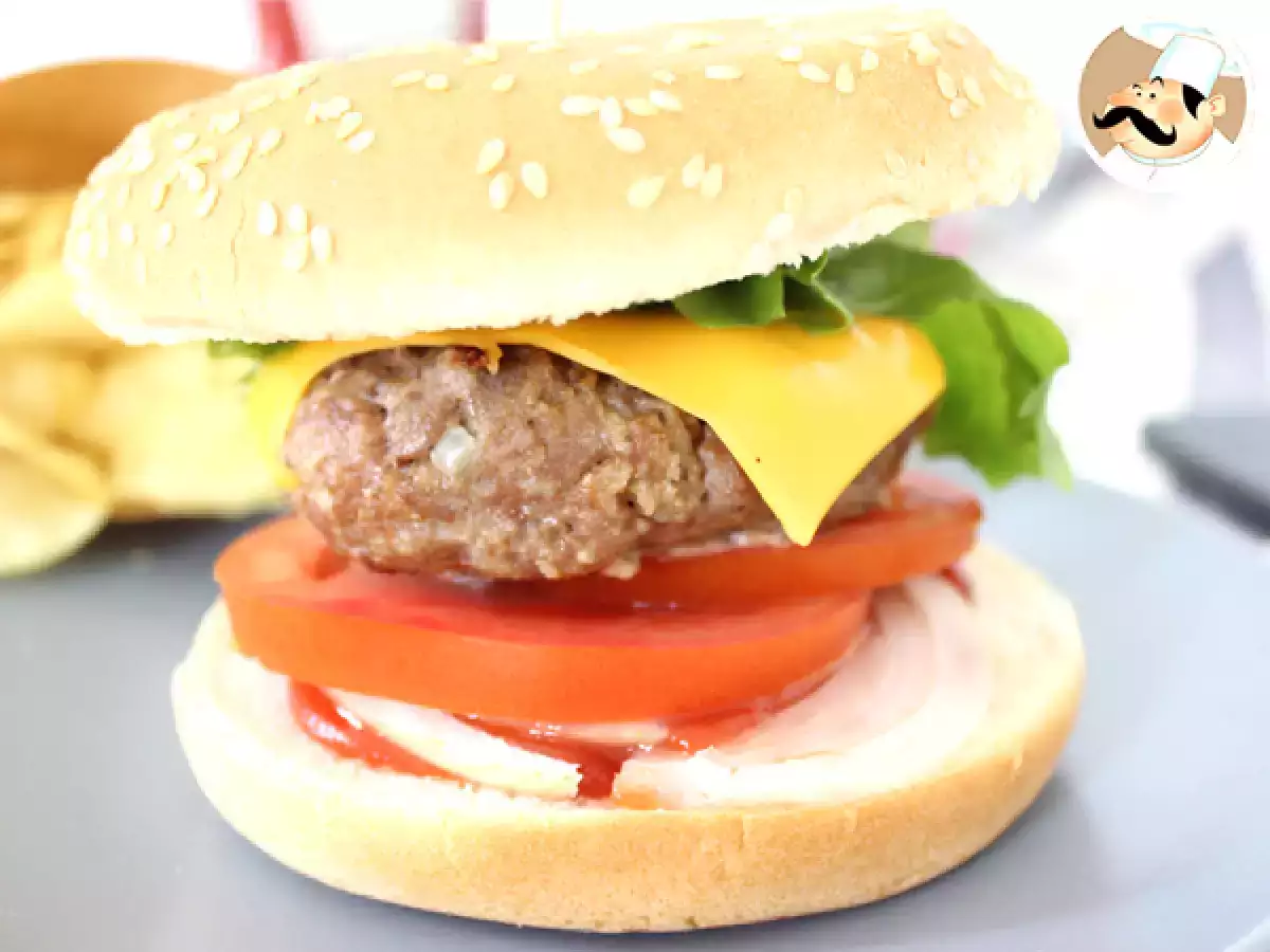 Marhahús burger - fotó 2