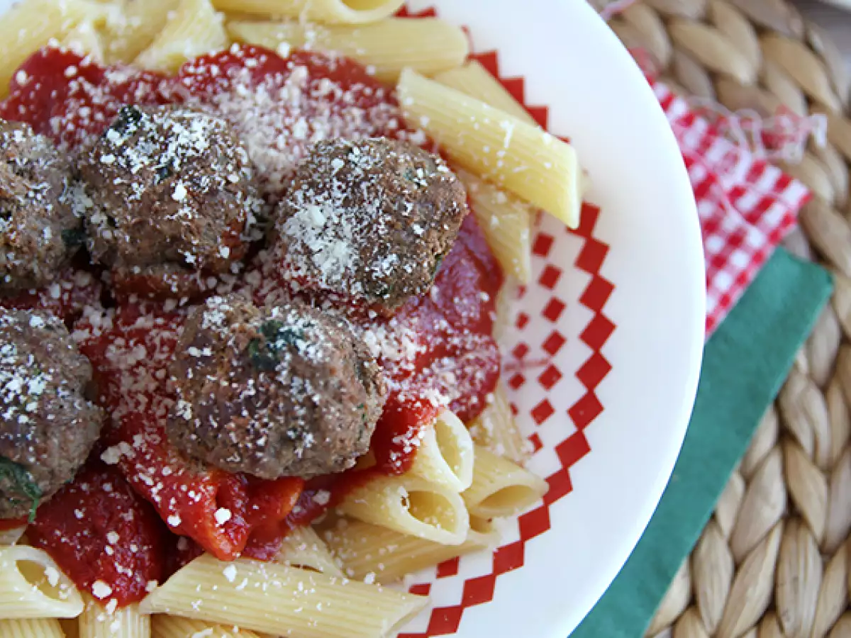 Marhahús és parmezános húsgombócok - fotó 5