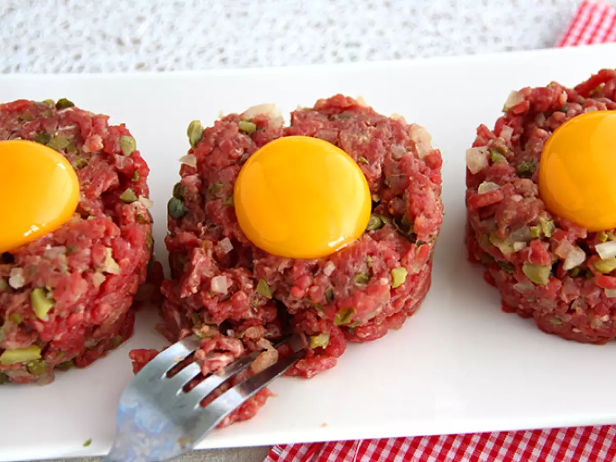 Marhahús steak tartár - fotó 3