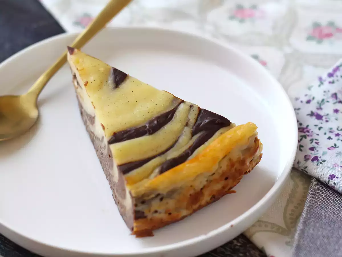 Márványos flan tészta nélkül, szuper egyszerűen elkészíthető, garantáltan wow hatású - fotó 5