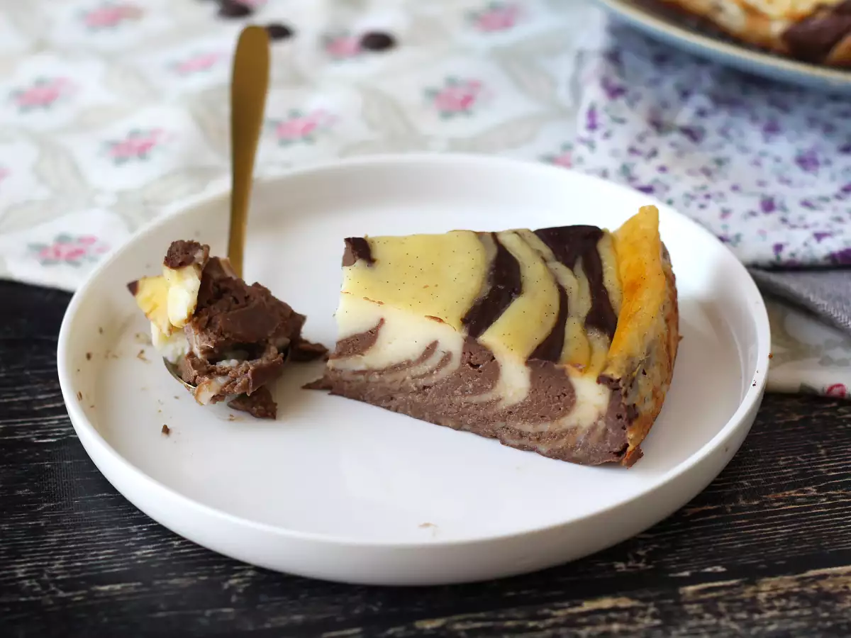 Márványos flan tészta nélkül, szuper egyszerűen elkészíthető, garantáltan wow hatású - fotó 7