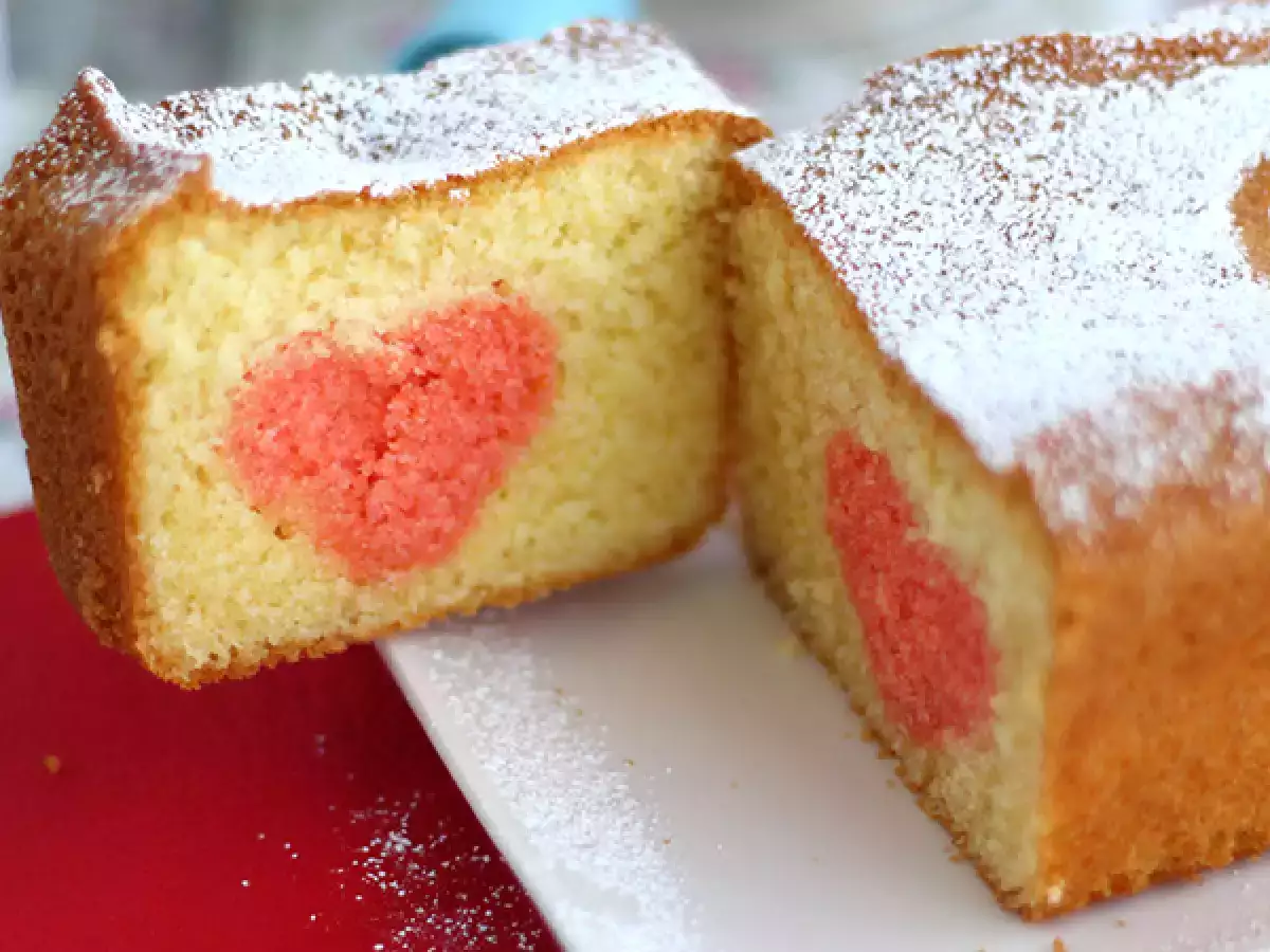 Meglepetés torta Valentin-napra - fotó 2